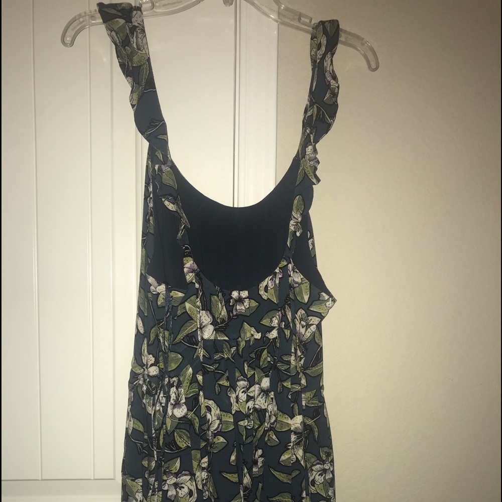 Free people low back mini dress